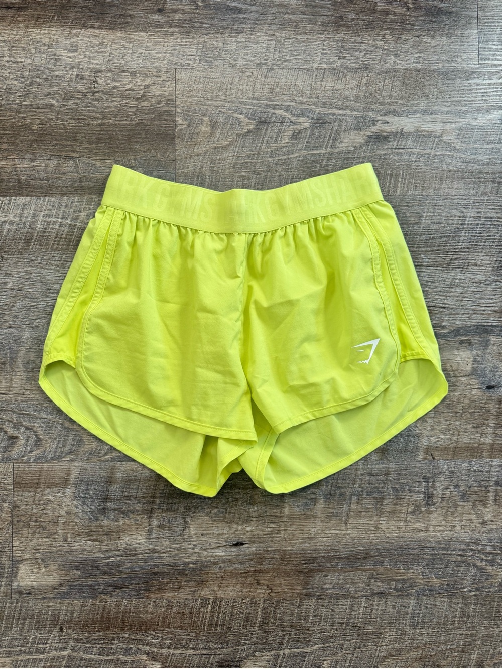 Gymshark Women’s Neon Lime Athletic Shorts
